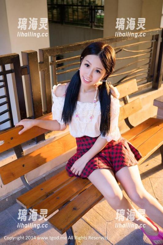 推女神 - 户外集结，婕西儿jessie和大自然的约会，微风中藏着的小亮点。