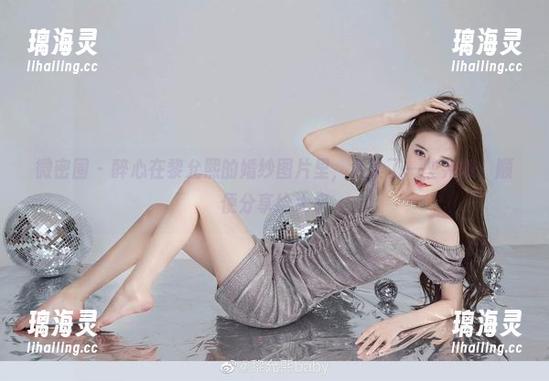 黎允熙 微密圈 - 醉心在黎允熙的婚纱图片里,污染了一些完美,顺便分享给大家